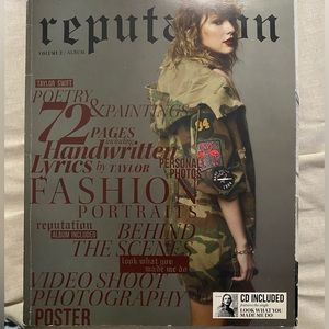 Taylor swift Reputation Vol 2 Magazine